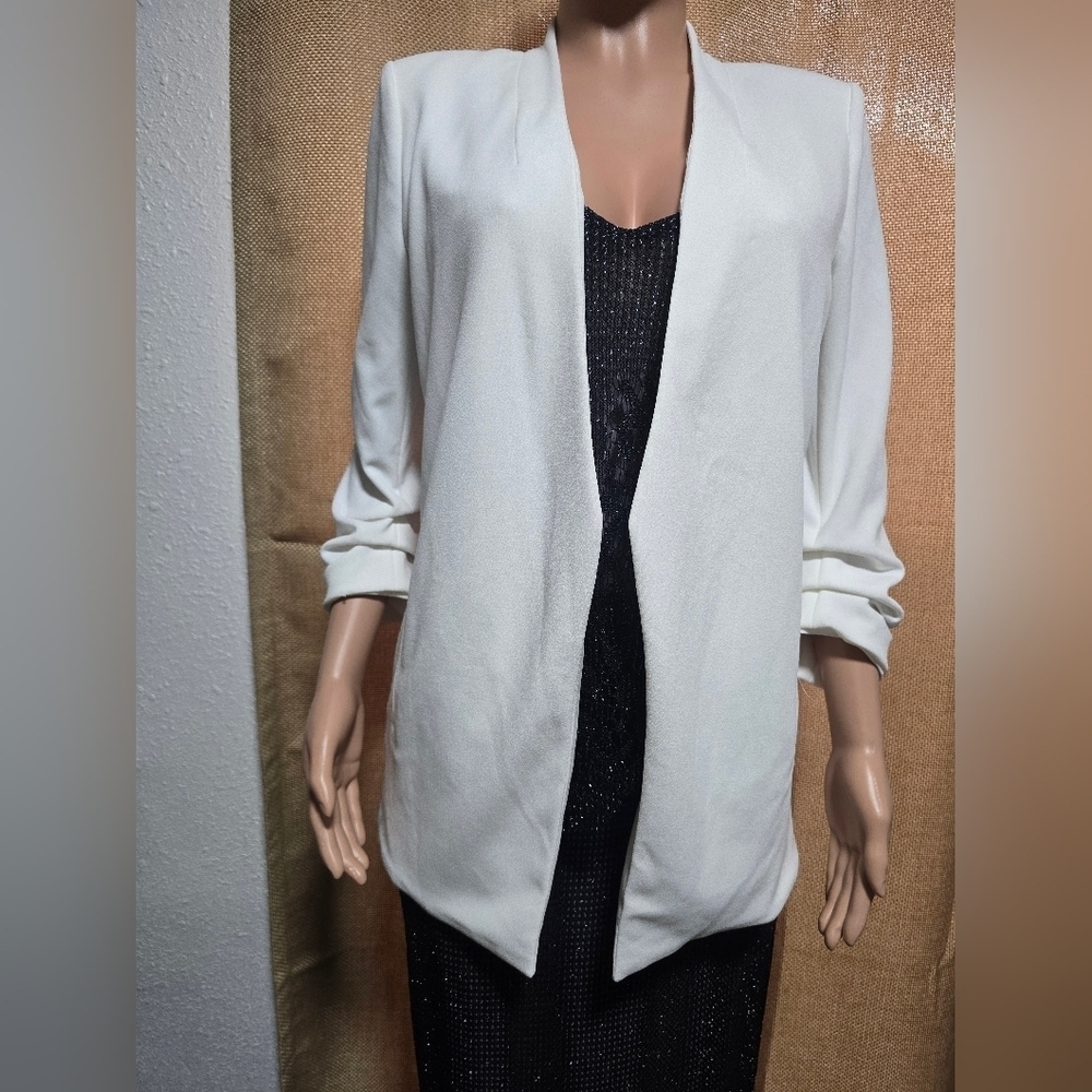 DKNY Women's Cream Blazer